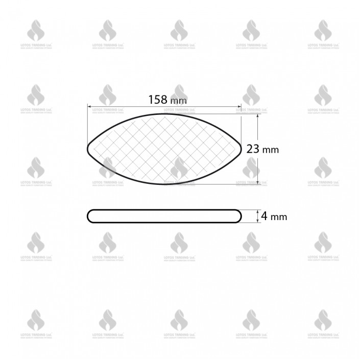Wood biscuit 02L.504.13 - Fittings and fasteners Wood biscuit Fittings and fasteners