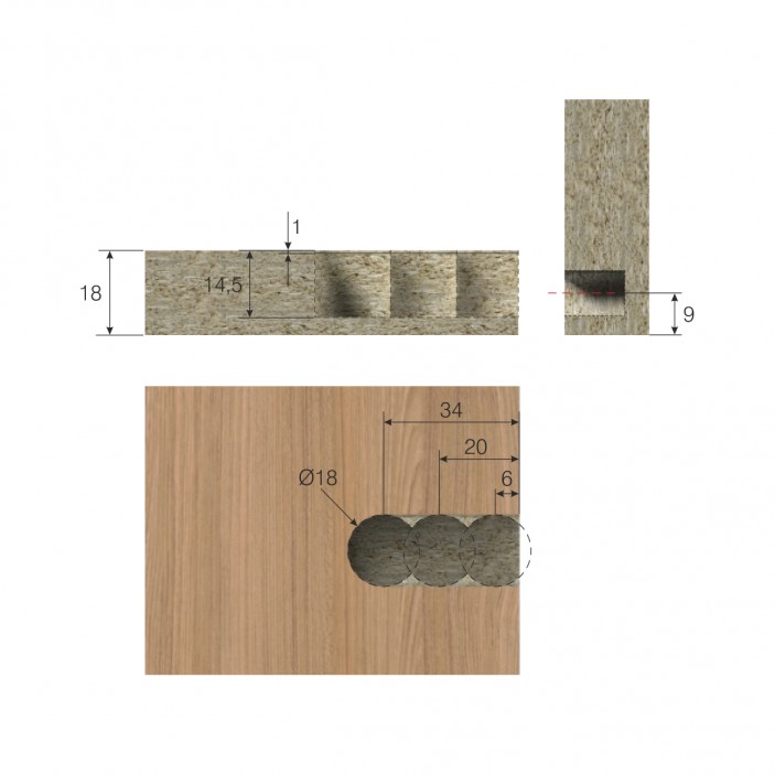 Сглобка за мебели, бяла 2. Крепежни и свързващи елементи