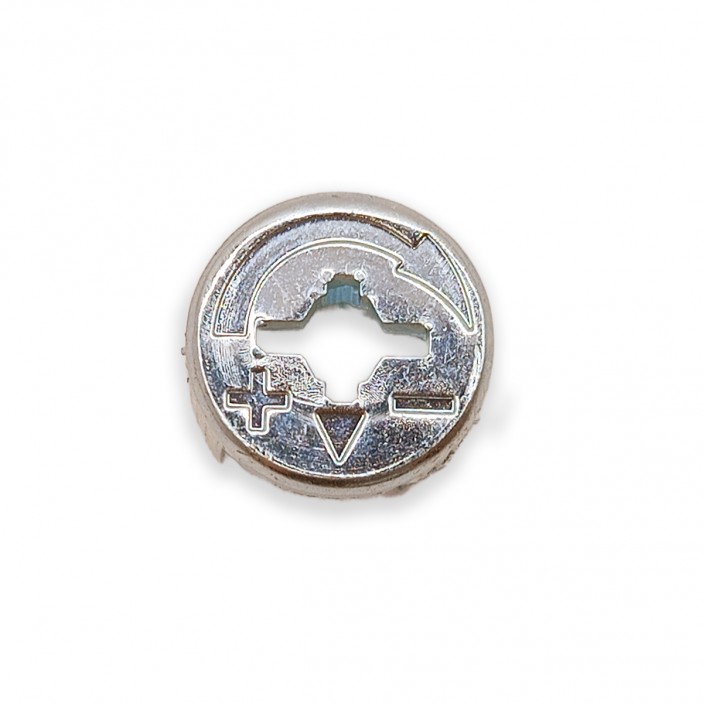 minifix head 16 mm chipboard metal 02L.501.12 - Fittings and fasteners minifix head 16 mm chipboard metal Fittings and fasteners