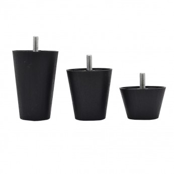 IVENTO Plastic leg with M8 screw Plastic base legs