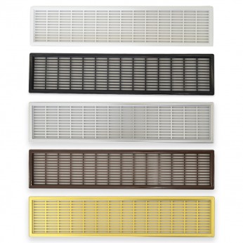 IVENTO Rectangular plastic grille 68x307 mm Interior door accessories