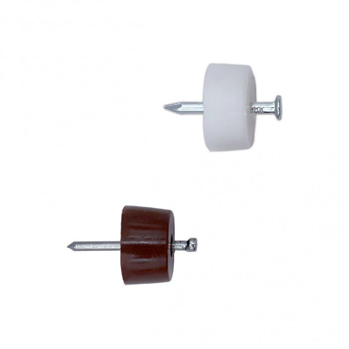 IVENTO PVC Shelf support with nail 04L.002.01-04 - Shelf and glass support and mirror holder IVENTO PVC Shelf support with nail Shelf and glass support and mirror holder