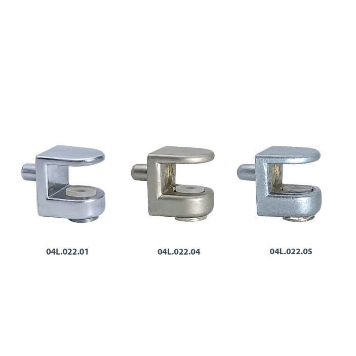 Glass shelf support 2129 Shelf and glass support and mirror holder