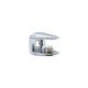 IVENTO Glass shelf support 8-10 mm. chrome Shelf and glass support and mirror holder