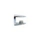 IVENTO Glass shelf support 8-10 mm. chrome Shelf and glass support and mirror holder