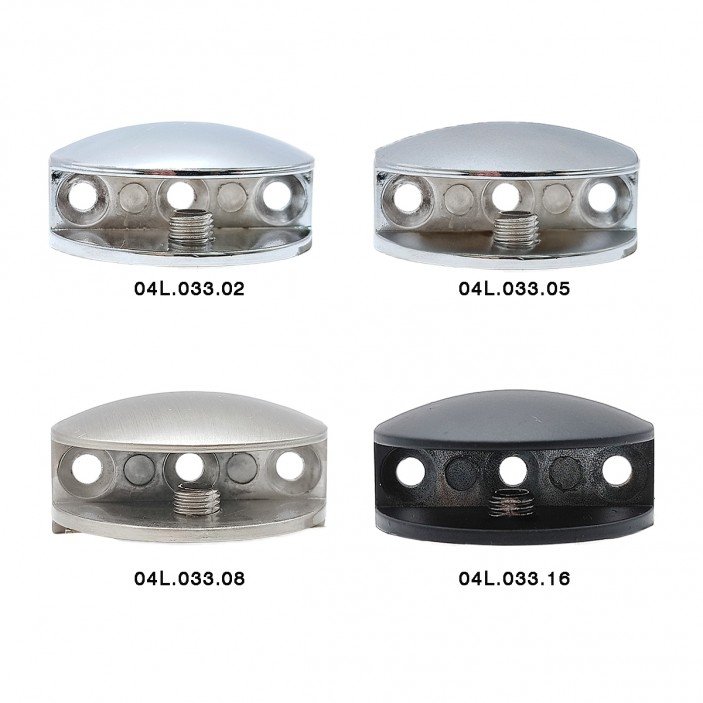 IVENTO Glass shelf support 8-10 mm. Shelf and glass support and mirror holder