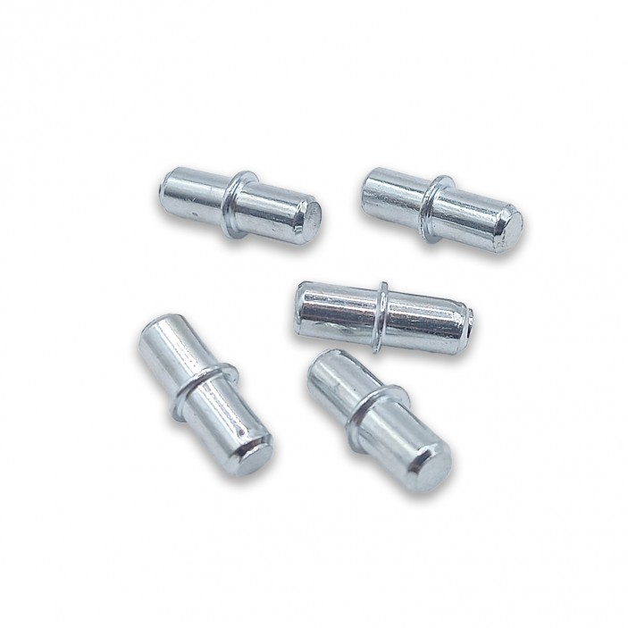 Metal shelf supports for chipboard shelves, ф5 4. Shelf and glass support and mirror holder