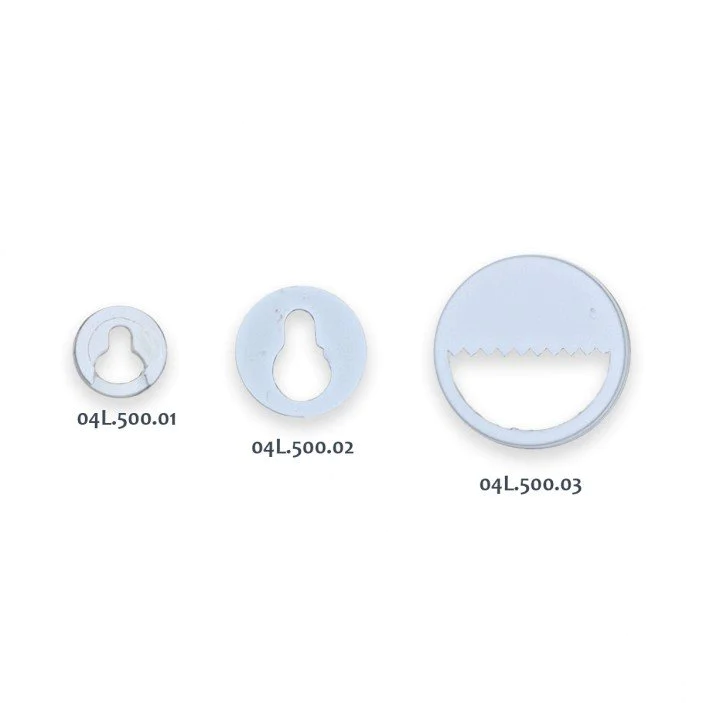 PVC recessed hanger 04L.500.01-03 - 4. Shelf and glass support an