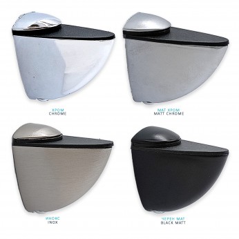 IVENTO Shelf carrier-glass carrier very large 04L.324.02-16 - Shelf and glass support and mirror holder IVENTO Shelf carrier-glass carrier very large Shelf and glass support and mirror holder