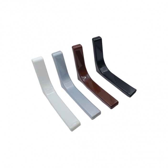 Рафтоносач с PVC капак L-120mm. Рафтоносачи , стъклоносачи и огледалодържачи