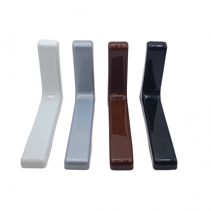 IVENTO Рафтоносач с PVC капак L-180mm. Рафтоносачи, стъклоносачи и огледалодържачи