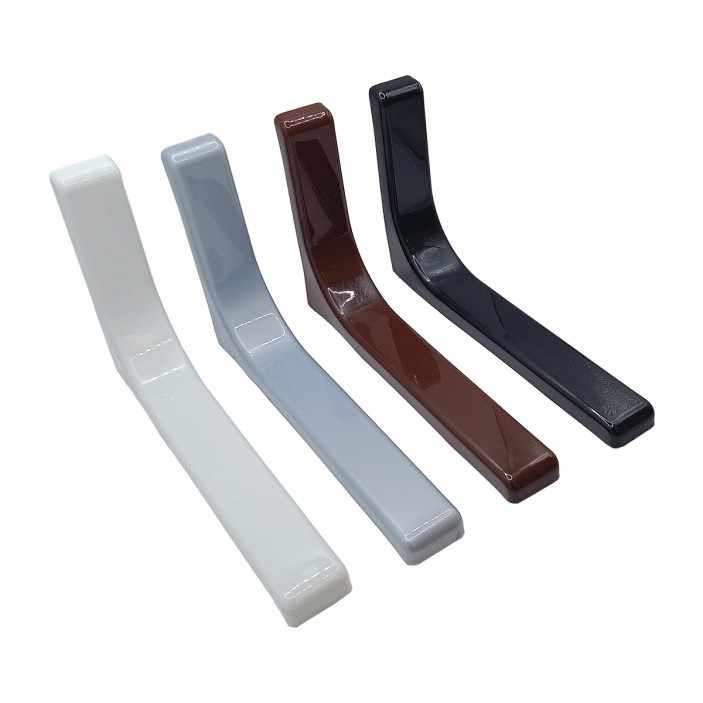 IVENTO Рафтоносач с PVC капак L-240mm. Рафтоносачи, стъклоносачи и огледалодържачи