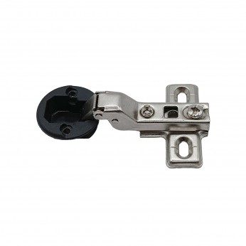 IVENTO B-55 Mini glass hinge half overlay + gold cup Hinges