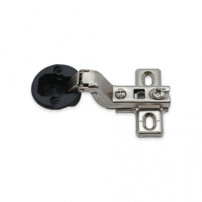 IVENTO B-55 Mini glass hinge inset + gold cup 05L.300.13 - Hinges IVENTO B-55 Mini glass hinge inset + gold cup Hinges