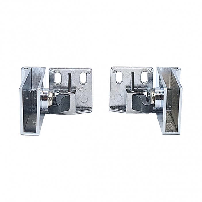 IVENTO Glass hinge type MAKSAN - 2 pcs. chrome 05L.502.02 - 5. Hinges IVENTO Glass hinge type MAKSAN - 2 pcs. chrome 5. Hinges
