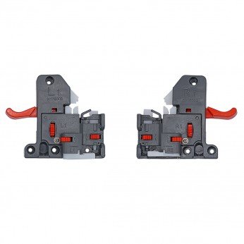 IVENTO Водач пълно изтегляне с успокоител и 3D регулиране, за 18mm ПДЧ