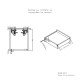 Undermount soft-closing slide full extension and a 3D adjustment Drawer slides
