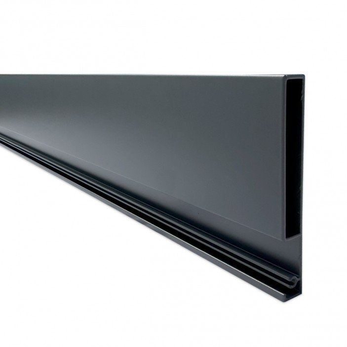 Чело на Ivento бокс L 1200 mm, H-88 mm, Сив 6. Изтеглящи механизми за чекмеджета