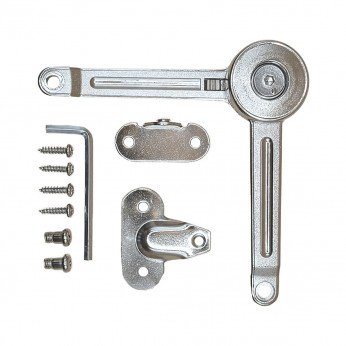Two-way lid stay 7. Dampers and scissors for lifting and falling doors