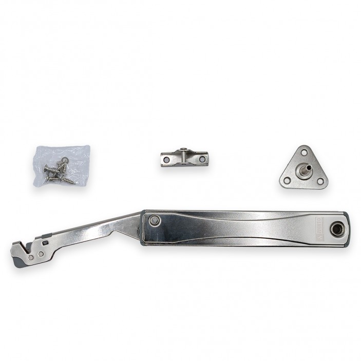 IVENTO K Ножица с плавно прибиране 07L.100.10-11-12 - 7. Амортисьори и ножици за повдигащи и падащи вратички IVENTO K Ножица с плавно прибиране 7. Амортисьори и ножици за повдигащи и падащи вратички