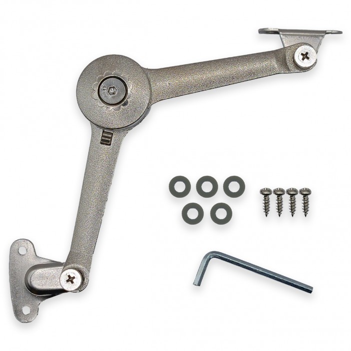 Two-way lid stay Gas springs and lid support