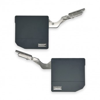 IVENTO Push Open lifting door mechanism 7. Dampers and scissors for lifting and falling doors