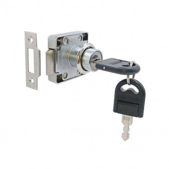 Drawer lock with latch bolt Drawer and glass locks