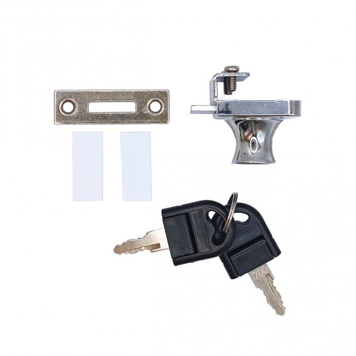 Single opening glass lock Drawer and glass locks