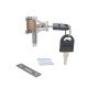 Double opening glass lock 08L.107.01 - Drawer and glass locks Double opening glass lock Drawer and glass locks