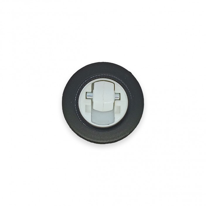 Wheel for digging a hole f35, black and white 09L.001.03 - 9. Furniture casters Wheel for digging a hole f35, black and white 9. Furniture casters