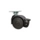 Twin wheel caster with brake ф30 09L.007.02 - Furniture casters Twin wheel caster with brake ф30 Furniture casters