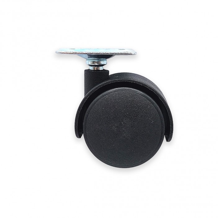 IVENTO Колелце с планка ф40 09L.010.02 - Мебелни колелца IVENTO Колелце с планка ф40 Мебелни колелца