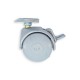 Twin wheel caster with brake ф49 gray 09L.012.10 - Furniture casters Twin wheel caster with brake ф49 gray Furniture casters