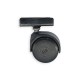 Twin wheel caster with U-plate ф40  Furniture casters