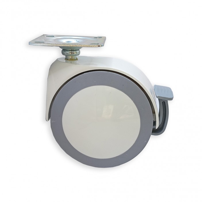 Twin wheel caster ф75 09L.016.10 - Furniture casters Twin wheel caster ф75 Furniture casters