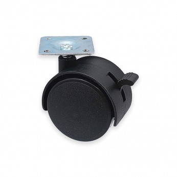 IVENTO Twin wheel caster with brake ф50 Furniture casters