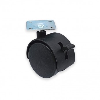 IVENTO Twin wheel caster with brake ф50 Furniture casters