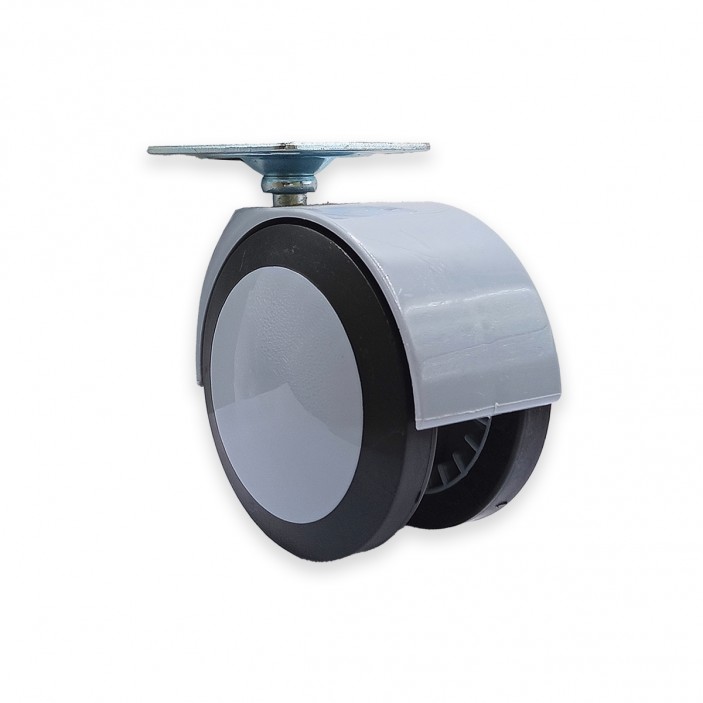 Twin wheel caster ф75 09L.026.10 - Furniture casters Twin wheel caster ф75 Furniture casters