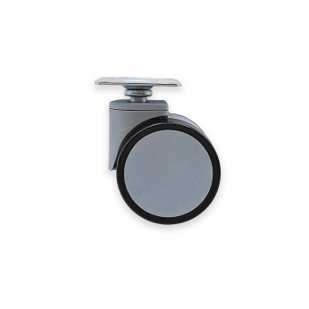 Swivel plated caster ф50 09L.030.10 - Furniture casters Swivel plated caster ф50 Furniture casters