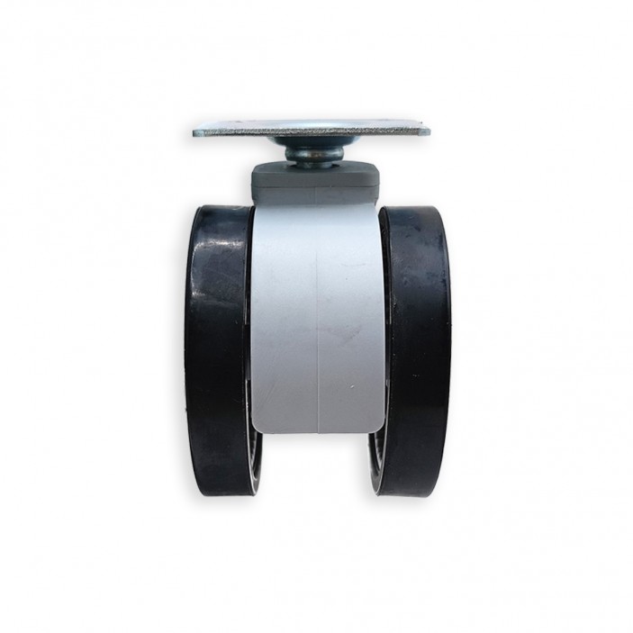 Swivel plated caster ф75  09L.050.10 - Furniture casters Swivel plated caster ф75  Furniture casters