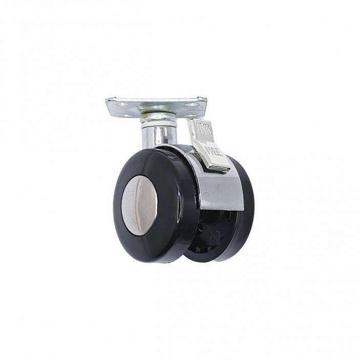 IVENTO Metal chair caster with brake ф40 Furniture casters
