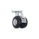 IVENTO Metal chair caster with brake ф40 Furniture casters
