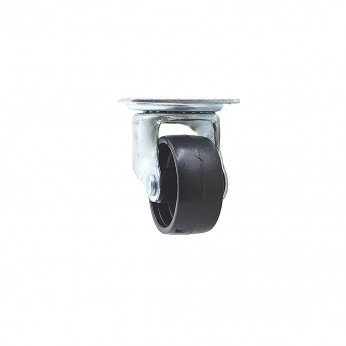 Castor with bearing Ø28, height 40 mm, up to 40 kg. 9. Furniture casters
