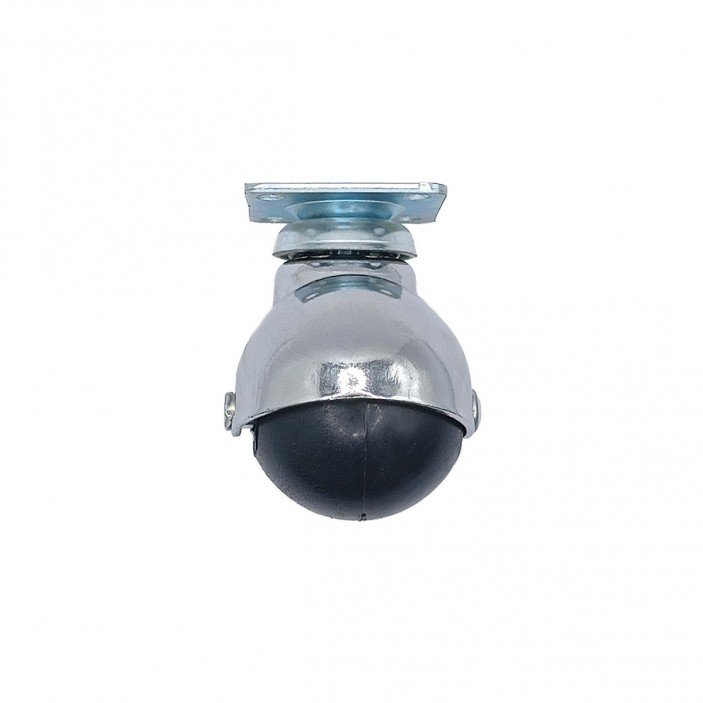 Spherical caster with bearing Ø40, height 60 mm, up to 35 kg 9. Furniture casters