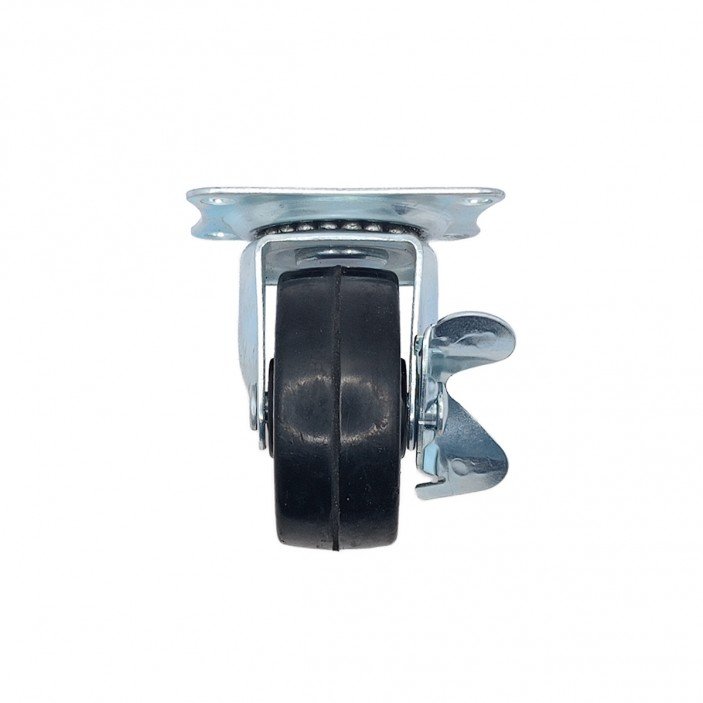 IVENTO Caster with bearing and stopper, Ø50, height 65 mm 9. Furniture casters