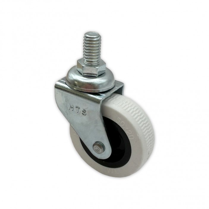 Grey screwed caster ф50 Furniture casters