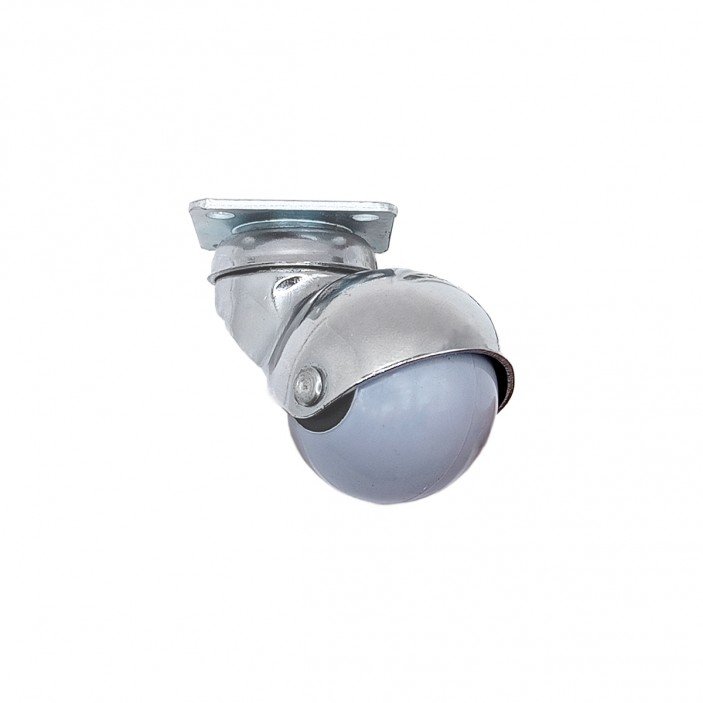Spherical caster with double bearing Ø40, height 60 mm, up to 38 kg 9. Furniture casters