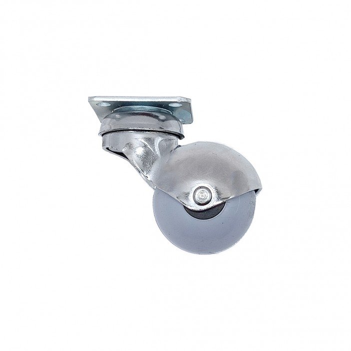 Spherical caster with double bearing Ø40, height 60 mm, up to 38 kg 9. Furniture casters