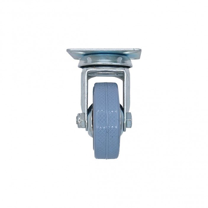 IVENTO Caster with double bearing, gray, Ø50, height 70 mm 9. Furniture casters