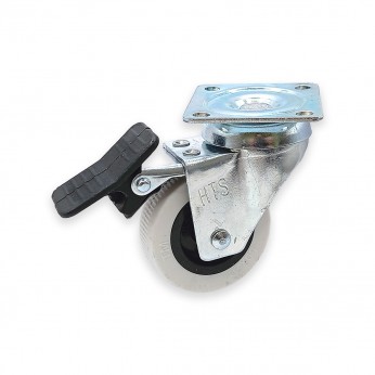Double ball bearing caster with brake ф50 Furniture casters